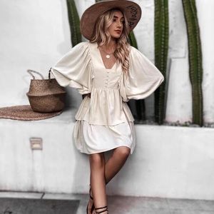 Of white dress brand new